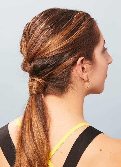 sweaty hair style