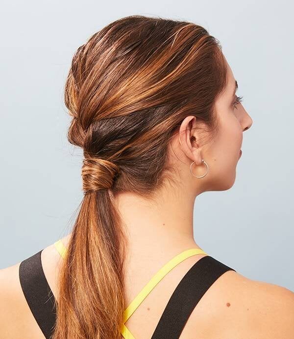 sweaty hair style