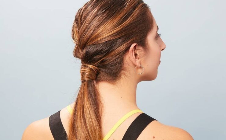 sweaty hair style